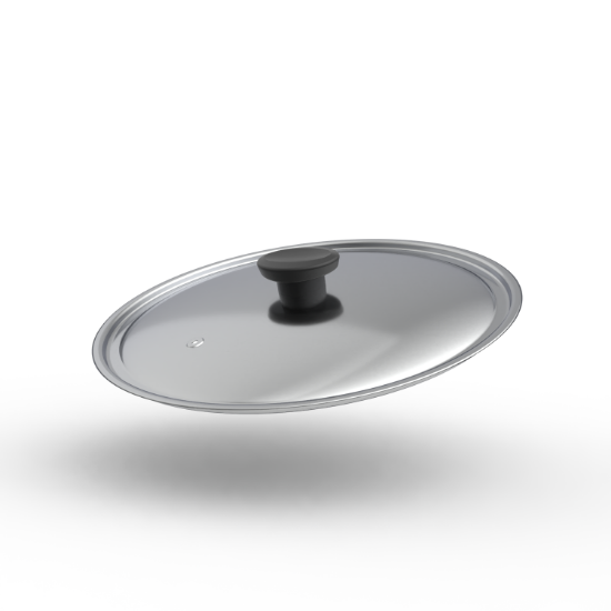 Picture of TopChef Round Stainless Steel Lid- 28cm