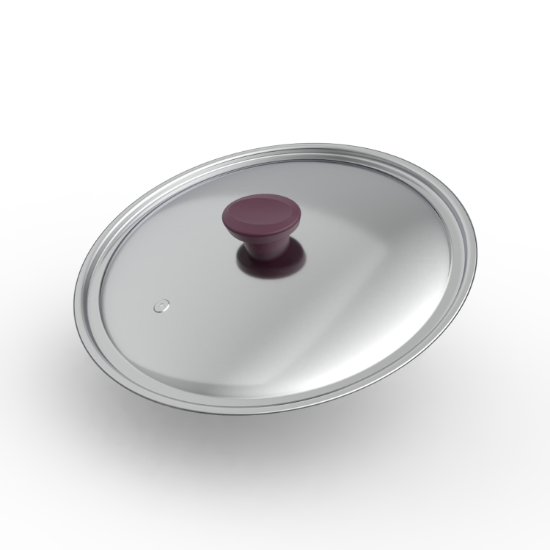 Picture of TopChef Round Stainless Steel Lid- 28cm