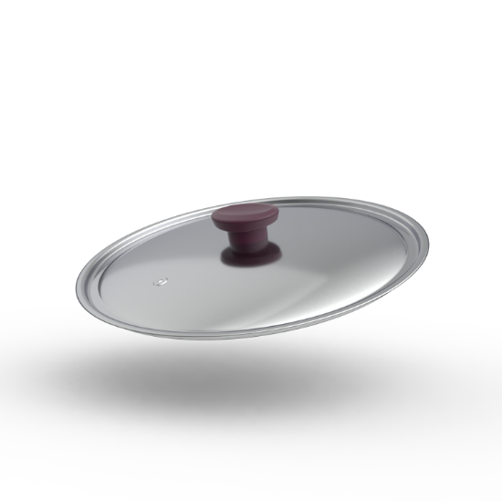 Picture of TopChef Round Stainless Steel Lid- 28cm