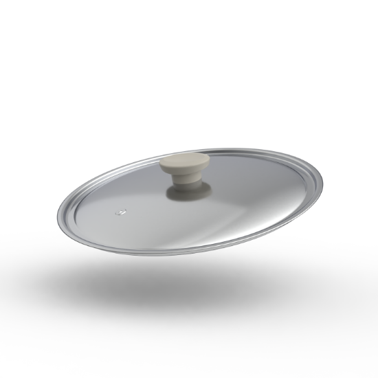 Picture of TopChef Round Stainless Steel Lid- 28cm
