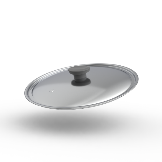 Picture of TopChef Round Stainless Steel Lid- 28cm